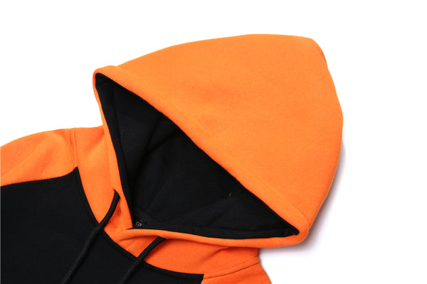 Hip Hop Patchwork Hoodie Sweatshirt Mens Harajuku Hoodie Streetwear HipHop Pullover Fleece Winter Autumn Pink Tops | Vimost Shop.