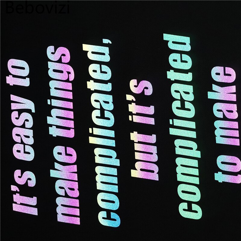 Reflective Astronaut Angel Print Sweatshirts Hoodies Autumn Men Casual Funny Pullover Hooded Hoodie Hip Hop Cotton Tops | Vimost Shop.