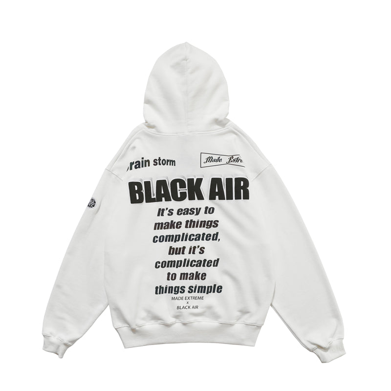 Reflective Astronaut Angel Print Sweatshirts Hoodies Autumn Men Casual Funny Pullover Hooded Hoodie Hip Hop Cotton Tops | Vimost Shop.