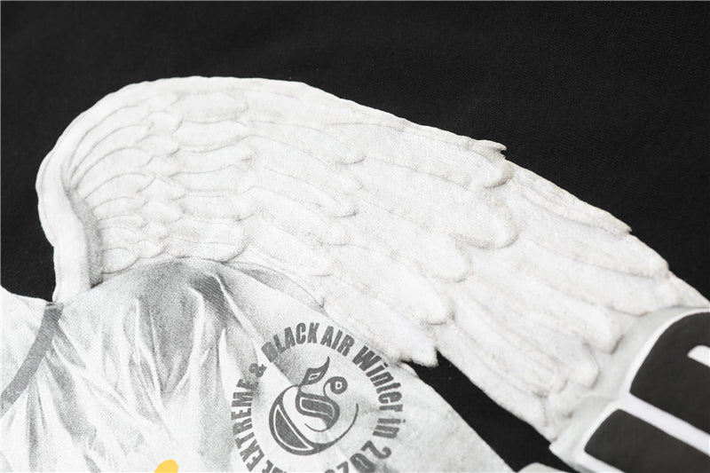 Reflective Astronaut Angel Print Sweatshirts Hoodies Autumn Men Casual Funny Pullover Hooded Hoodie Hip Hop Cotton Tops | Vimost Shop.