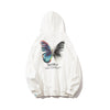 Hip Hop Butterfly Hoodie Sweatshirt Men Harajuku Streetwear Hooded Pullover Cotton Autumn Loose Hoodie Black Clothes | Vimost Shop.