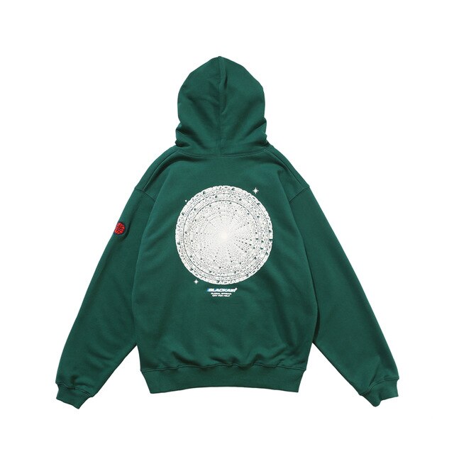 Reflective Geometry Circle Hooded Sweatshirts Hoodies Men Harajuku Casual Pullover Hoodie Hip Hop Cotton Tops | Vimost Shop.