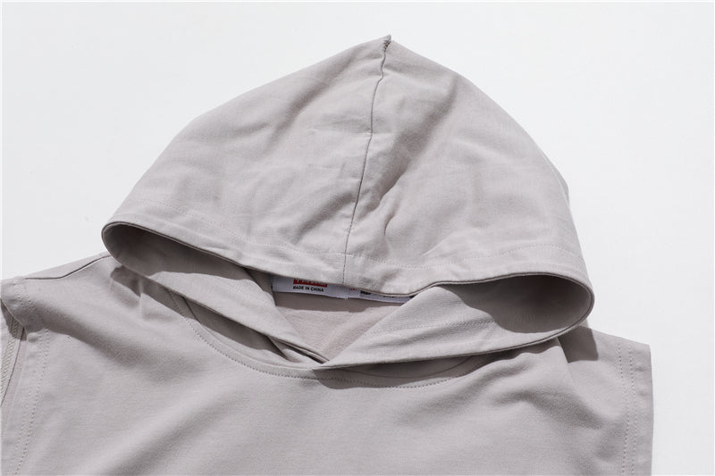 Streetwear Holes Hooded Tops Tees Shirts Summer Men Sportswear Casual Loose Hip Hop cool Hoodie Clothing | Vimost Shop.