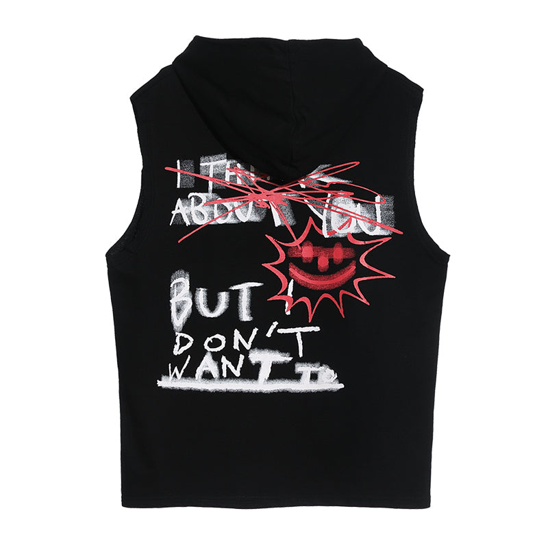 Streetwear Graffiti Hooded Tops Tees Shirts Summer Men Yellow Casual Loose Hip Hop Hoodie Clothing | Vimost Shop.