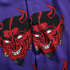 Japanese Style Devil Print Clothes Streetwear Shirts Mens Casual Long Sleeve Shirt Camisas Hip Hop Shirts Tops | Vimost Shop.