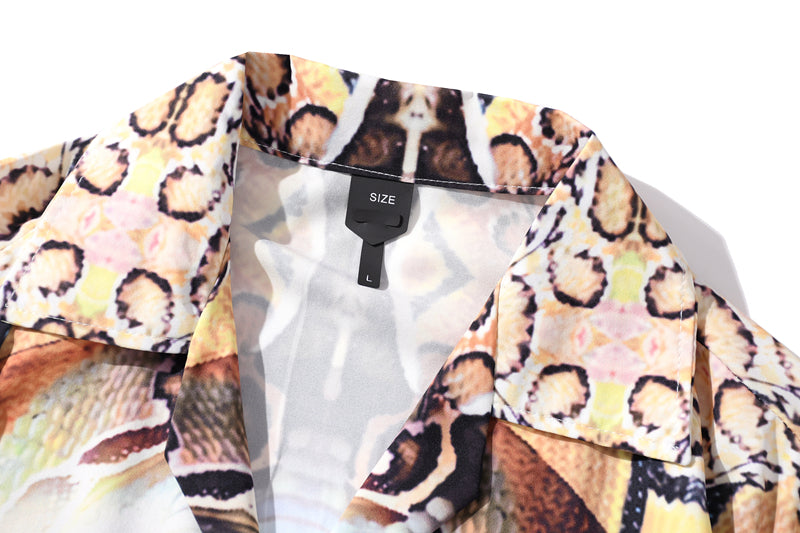 Summer Sunglasses Skull Print Beach Hawaiian Aloha Shirts Mens Casual Short Sleeve Shirt Male Fashion Shirts Top | Vimost Shop.