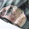 Fashion Painting Print Hawaiian Shirts Male Streetwear Hip Hop Casual Beach Camisas Shirt Summer Men Green Tops | Vimost Shop.