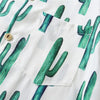 Summer Fashion Full Cactus Print Hawaiian Shirts Streetwear Hip Hop Casual Tropical Beach Short Sleeve Shirt Men Tops | Vimost Shop.