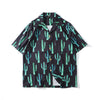 Summer Fashion Full Cactus Print Hawaiian Shirts Streetwear Hip Hop Casual Tropical Beach Short Sleeve Shirt Men Tops | Vimost Shop.
