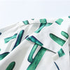 Summer Fashion Full Cactus Print Hawaiian Shirts Streetwear Hip Hop Casual Tropical Beach Short Sleeve Shirt Men Tops | Vimost Shop.
