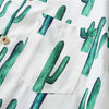 Summer Fashion Full Cactus Print Hawaiian Shirts Streetwear Hip Hop Casual Tropical Beach Short Sleeve Shirt Men Tops | Vimost Shop.