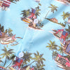 Arrival Men's Flower Shirt Hawaiian Camicias Casual Beach Wild Shirts Printed Short-sleeve Orange Blouses Tops | Vimost Shop.