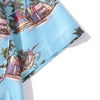 Arrival Men's Flower Shirt Hawaiian Camicias Casual Beach Wild Shirts Printed Short-sleeve Orange Blouses Tops | Vimost Shop.