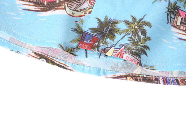 Arrival Men's Flower Shirt Hawaiian Camicias Casual Beach Wild Shirts Printed Short-sleeve Orange Blouses Tops | Vimost Shop.
