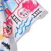 Men's Fashion Graffiti Shirt  Trend Hawaiian Casual Beach Shirts Summer Hip Hop Street Black Short Sleeve Tops Tees | Vimost Shop.