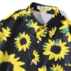 Flowers Shirt Hawaiian Casual Beach Shirts Summer Hip Hop Street Black White Pink Short Sleeve Tops Tees | Vimost Shop.