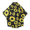 Flowers Shirt Hawaiian Casual Beach Shirts Summer Hip Hop Street Black White Pink Short Sleeve Tops Tees | Vimost Shop.