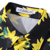 Flowers Shirt Hawaiian Casual Beach Shirts Summer Hip Hop Street Black White Pink Short Sleeve Tops Tees | Vimost Shop.