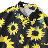 Flowers Shirt Hawaiian Casual Beach Shirts Summer Hip Hop Street Black White Pink Short Sleeve Tops Tees | Vimost Shop.