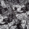 Leaves Print Floral Shirt Mens Casual Hip Hop Tops Black Long Sleeve Hawaiian Shirt Camisas Hombre | Vimost Shop.