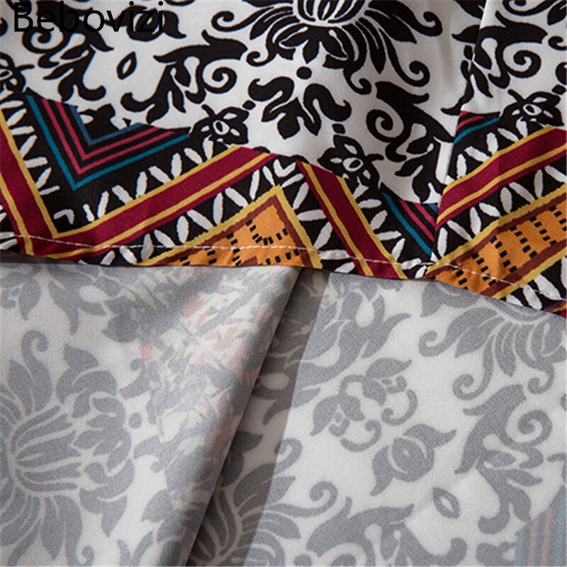 Geometry Print Orange Shirts Color Block Patchwork Clothes Mens Casual Hip Hop Long Sleeve Hawaiian Shirt | Vimost Shop.