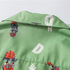Hip Hop Print Holiday Shirts Short Sleeve Summer Beach Streetwear Green Hawaiian Shirts Men Casual Harajuku Aloha Shirt | Vimost Shop.