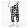 Men's  Joggers  Plaid Pants Man Black Cotton Comfortable Pant Summer Casual Streetwear Loose Trouser Japanese Trendy Sweatpants | Vimost Shop.