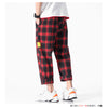Men's  Joggers  Plaid Pants Man Black Cotton Comfortable Pant Summer Casual Streetwear Loose Trouser Japanese Trendy Sweatpants | Vimost Shop.