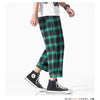 Men's  Joggers  Plaid Pants Man Black Cotton Comfortable Pant Summer Casual Streetwear Loose Trouser Japanese Trendy Sweatpants | Vimost Shop.