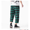 Men's  Joggers  Plaid Pants Man Black Cotton Comfortable Pant Summer Casual Streetwear Loose Trouser Japanese Trendy Sweatpants | Vimost Shop.