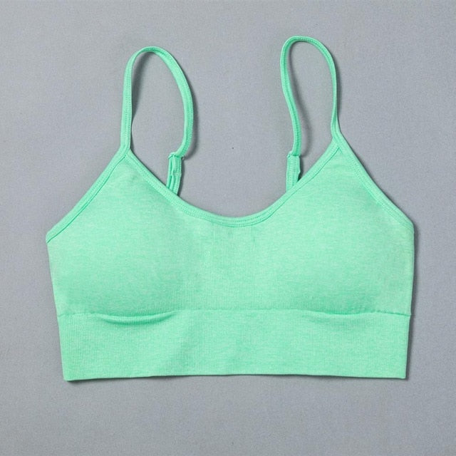 Sexy Women Casual Yoga Seamless Two Pieces Set Cami Crop Top Skinny Shorts Tracksuit High Elastic Jogger Fitness Sporty Suit | Vimost Shop.