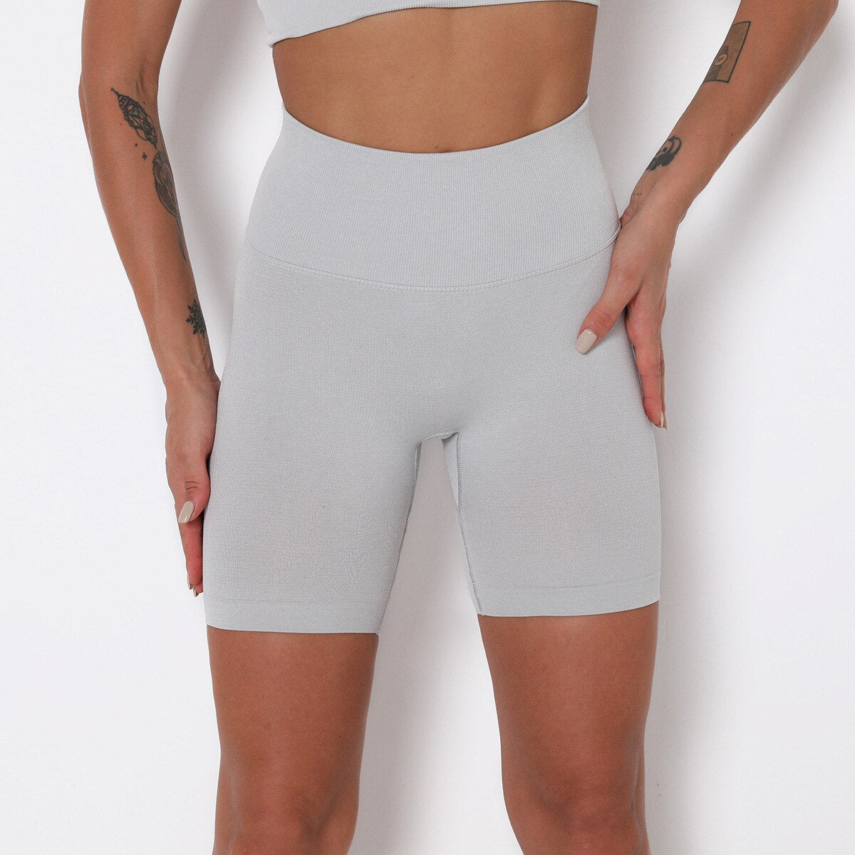 Seamless Fitness Yoga Short Pants For Women Training Workout Sports Leggings Shorts Energy Sportswear Gym Clothing Hips Lifting | Vimost Shop.