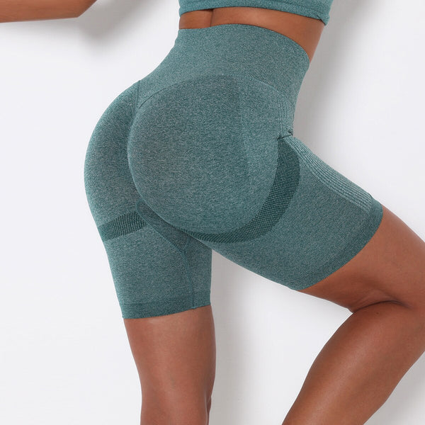 Seamless Fitness Yoga Short Pants For Women Training Workout Sports Leggings Shorts Energy Sportswear Gym Clothing Hips Lifting | Vimost Shop.