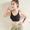 Solid Seamless Yoga Tank Build In Bra For Women Running Yoga Gym Crop Top Push Up Gym Sportswear Bra Top Beauty Back Clothing | Vimost Shop.