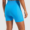 Seamless Yoga Shorts Women High Waist Fitness Workout Yoga Short Pants Push Up Hip High Elastic Sport Running Gym Shorts | Vimost Shop.