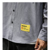 White Cotton Cargo Shirt Men Autumn Fashions Streetwear Casual Tops Male Letter Print Long Sleeve Military PLUS SIZE Shirts 5XL | Vimost Shop.