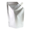 50pcs Reusable Beverage Nozzle Storage Bags Silver Stand Up Spout Pouches Metallic Mylar Milk Package Bags With Free Gift Funnel | Vimost Shop.