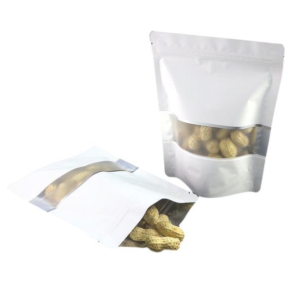 Reclosable Zip Lock Bags Kitchen Organizer Bags Stand Up Biscuits Pouches Eco Aluminum Foil Mylar Plastic Bags With Clear Window | Vimost Shop.
