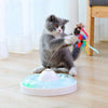 Funny dog Cat Toys Electric Rotating Colorful Butterfly Pet Scratch Toy For Cat Kitten dog cats intelligence trainning | Vimost Shop.