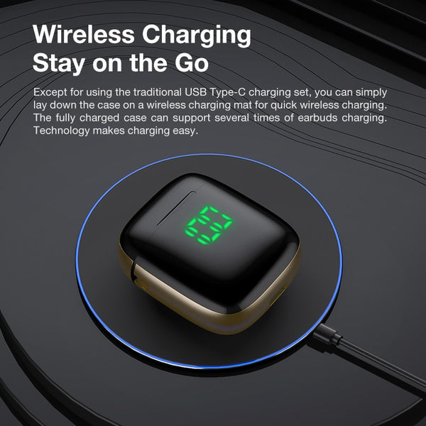 Led Display TWS Earphones Wireless Headphones 3D Stereo Earbuds Gaming Sport Headset For Android iPhone Xiaomi Huawei | Vimost Shop.