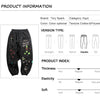 Mens Hip Hop Streetwear Cargo Pants Graffiti Printed Baggy Jogger Pants Cotton Casual Pocket Track Harem Pants Trousers | Vimost Shop.