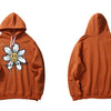 Harajuku Hoodie Sweatshirt Daisy Flower Mens Streetwear Hip Hop Hoodie Pullover Cotton Hooded Sweatshirt Fleece Winter | Vimost Shop.