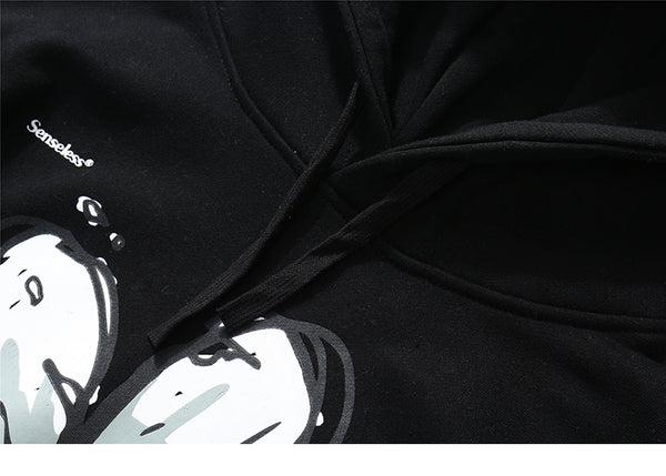 Harajuku Hoodie Sweatshirt Daisy Flower Mens Streetwear Hip Hop Hoodie Pullover Cotton Hooded Sweatshirt Fleece Winter | Vimost Shop.