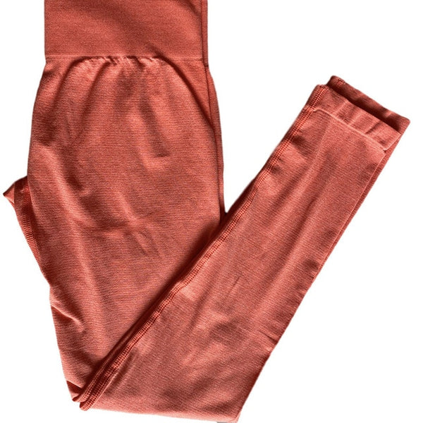 Women Seamless Yoga Pants High Waist Highly Stretchy Gym Workout Fitnesss Leggings Female Sports Trousers | Vimost Shop.