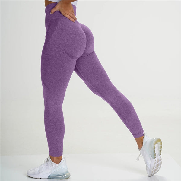 Women Seamless Yoga Pants High Waist Highly Stretchy Gym Workout Fitnesss Leggings Female Sports Trousers | Vimost Shop.