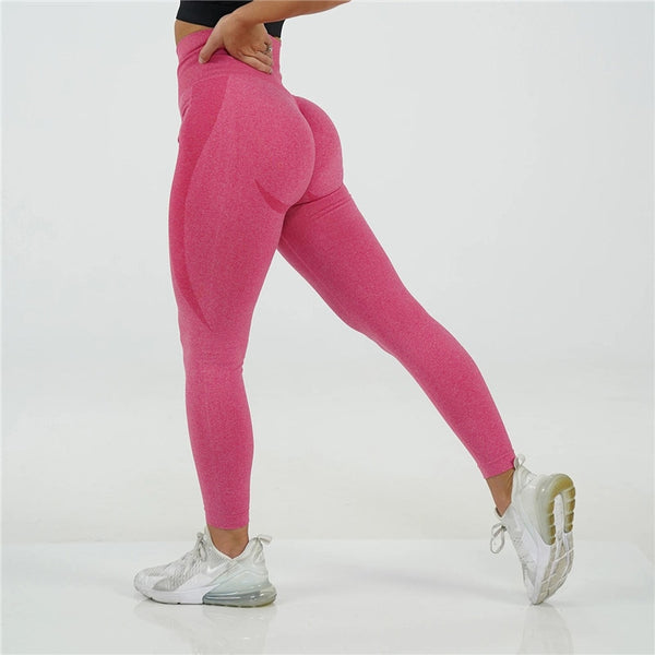 Women Seamless Yoga Pants High Waist Highly Stretchy Gym Workout Fitnesss Leggings Female Sports Trousers | Vimost Shop.