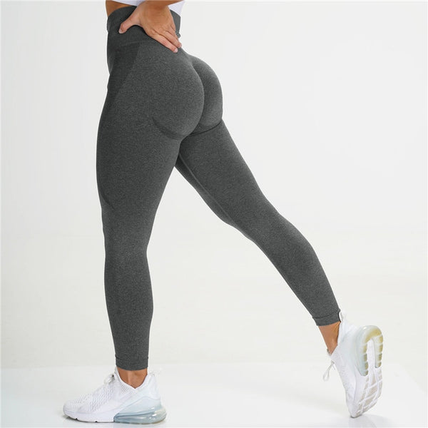 Women Seamless Yoga Pants High Waist Highly Stretchy Gym Workout Fitnesss Leggings Female Sports Trousers | Vimost Shop.