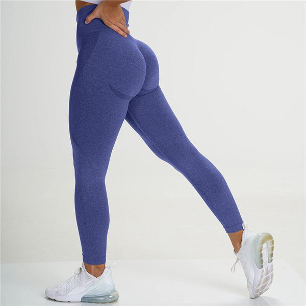 Women Seamless Yoga Pants High Waist Highly Stretchy Gym Workout Fitnesss Leggings Female Sports Trousers | Vimost Shop.