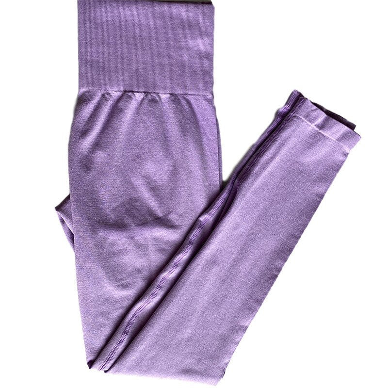 Women Seamless Yoga Pants High Waist Highly Stretchy Gym Workout Fitnesss Leggings Female Sports Trousers | Vimost Shop.