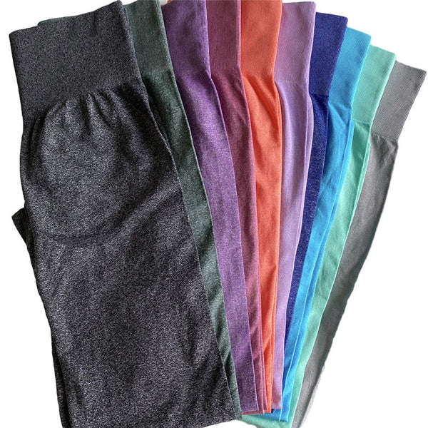 Women Seamless Yoga Pants High Waist Highly Stretchy Gym Workout Fitnesss Leggings Female Sports Trousers | Vimost Shop.